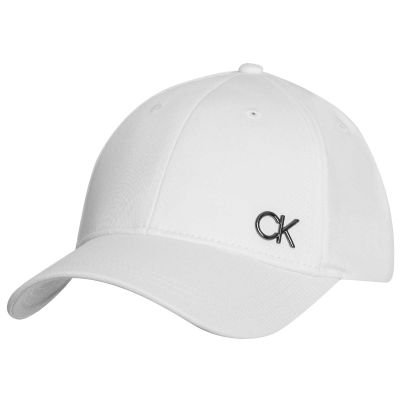 Ανδρικό Καπέλο Calvin Klein Bombed Metal Cap K50K510342 YAF Λευκό