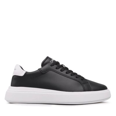 Ανδρικά Δερμάτινα Sneakers Calvin Klein HM0HM01016 0GP Μαύρα
