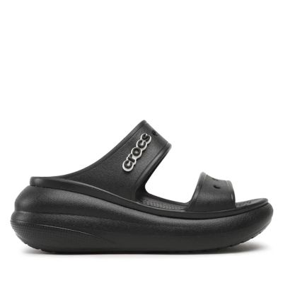Γυναικεία Ανατομικά Πέδιλα Crocs Classic Crush Sandal 207670-001 Μαύρα
