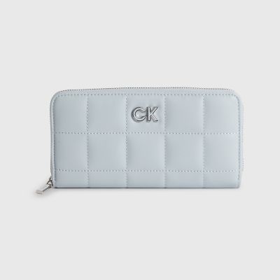 Γυναικείο Πορτοφόλι Calvin Klein Large Quilted Wallet K60K610494 DYI Γαλάζιο