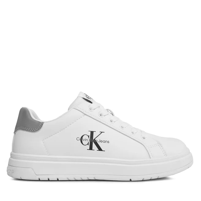 Εφηβικά Sneakers Calvin Klein V3X9-80858-1355 Λευκά