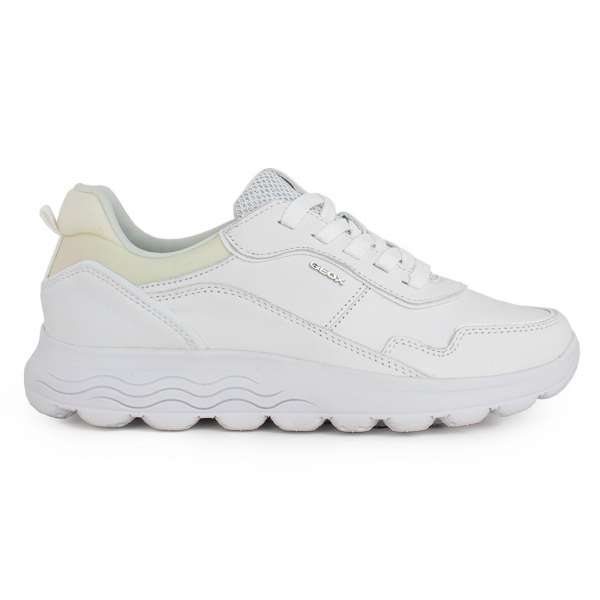 Γυναικεία Ανατομικά Sneakers Geox Spherica Λευκό D16NUD 00085 C1000 Άσπρο