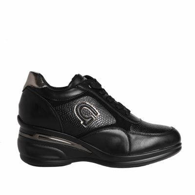 Γυναικεία Sneakers Seven EX2144 Μαύρο Ατσαλί L119R144309F